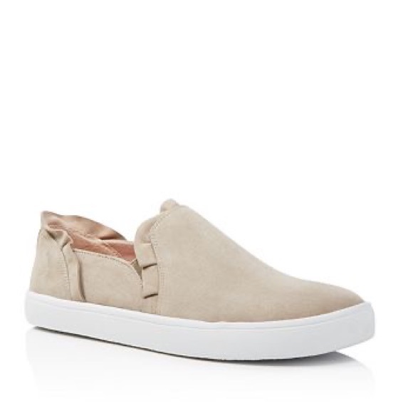 kate spade Shoes - Kate Spade | Lillie Suede Ruffle Slip-On Sneakers